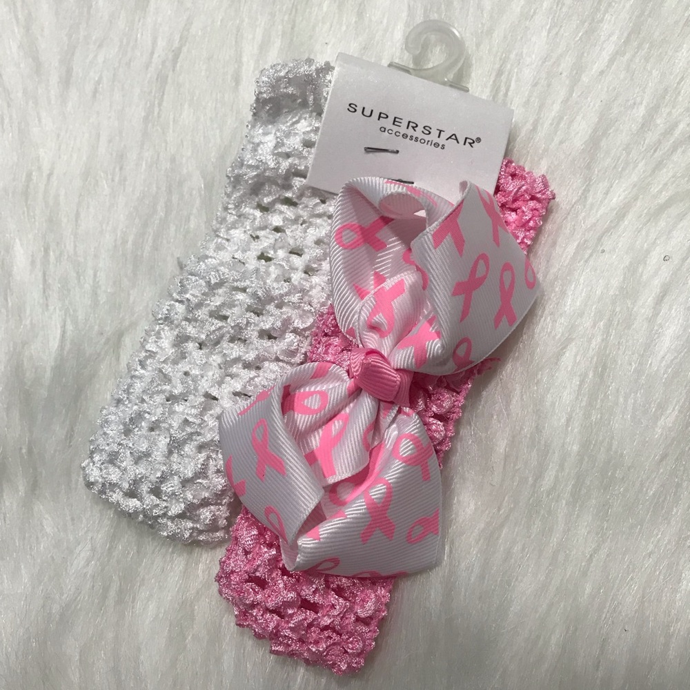 NEW! Breast Cancer Awareness Stretch Headband